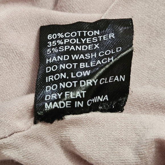 POL Women's Pink Oversized Boho Tunic Top Size Small, 3/4 Sleeves - Picture 8 of 8